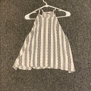 High neck tank top worn once